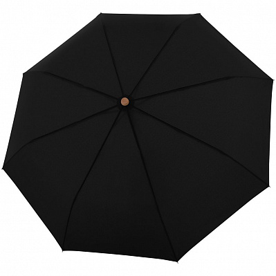 Зонт складной Nature Mini  (Черный)