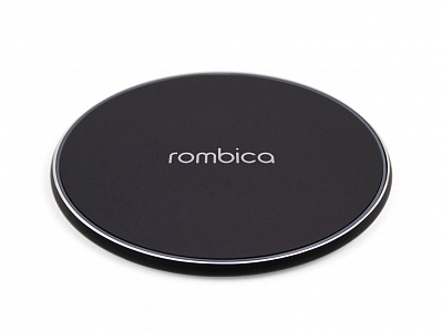 Беспроводное зарядное устройство NEO Core Quick c быстрой зарядкой с логотипом Rombica (Черный)