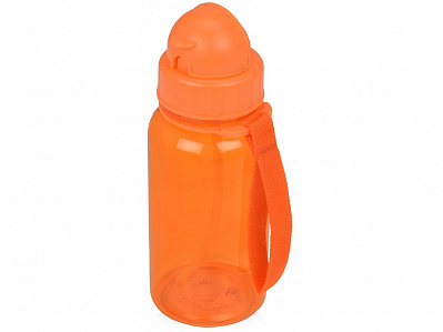 Бутылка для воды со складной соломинкой Kidz (Фиолетовый)