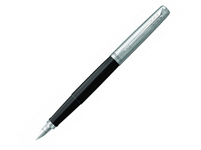 Ручка перьевая Parker Jotter Originals, M (Черный, серебристый)