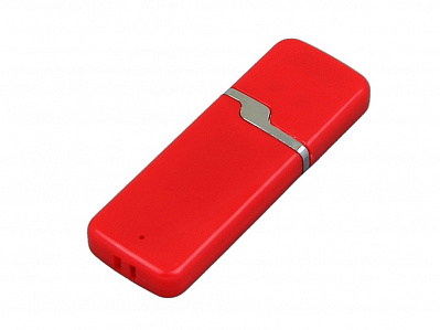 USB 2.0- флешка на 16 Гб с оригинальным колпачком (Красный)