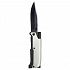 Нож складной с фонариком и огнивом Ster, серый - Фото 1