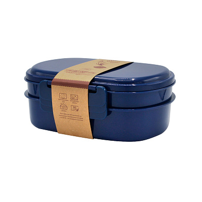 Ланчбокс (контейнер для еды) Grano из пшеничного волокна  (Синий)