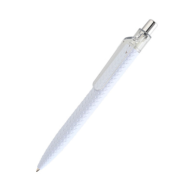 Ручка пластиковая Shell, белая (Белый)