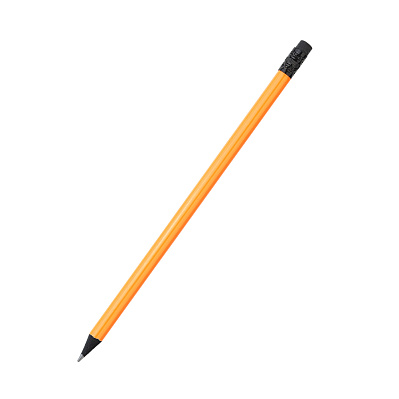 Карандаш с цветным корпусом Negro  (Оранжевый)