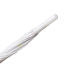 Зонт-трость с пластиковой ручкой, полуавтомат; белый; D=103 см; нейлон - Фото 2