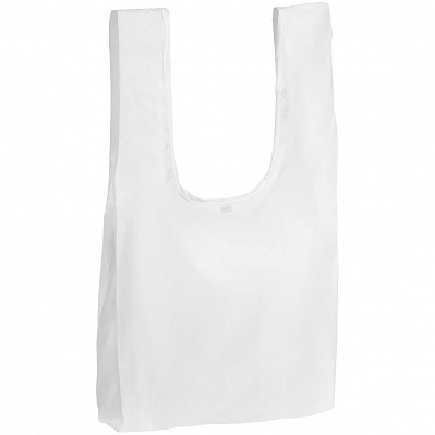 Складная сумка для покупок Packins, белая (Белый)