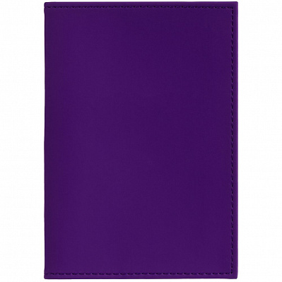 Обложка для паспорта Shall, фиолетовая (Фиолетовый)