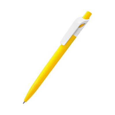 Ручка пластиковая Bremen, желтая (Желтый)