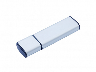 USB 2.0- флешка на 8 Гб Snow с колпачком (Серебристый/черный)