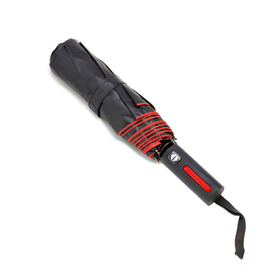 Автоматический противоштормовой складной зонт Sherp  (Красный)