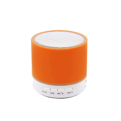 Беспроводная Bluetooth колонка Attilan (BLTS01), оранжевая (Оранжевый)