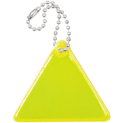Светоотражатель Spare Care, треугольник  неон (Желтый)