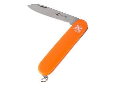 Нож перочинный, 90 мм, 2 функции (Оранжевый)