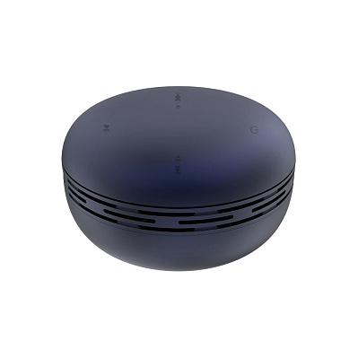 Беспроводная Bluetooth колонка Burger Inpods TWS софт-тач, темно-синяя (Темно-синий)