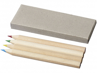 Набор карандашей (Карандаши- натуральный, коробка- серый)
