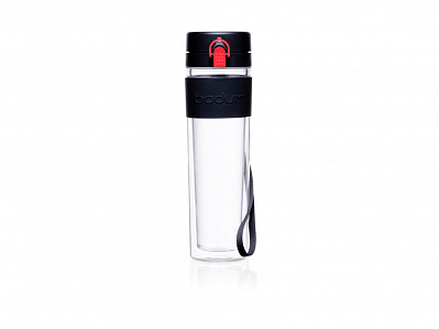 Пластиковая бутылка BISTRO, 450 мл (Черный, прозрачный)