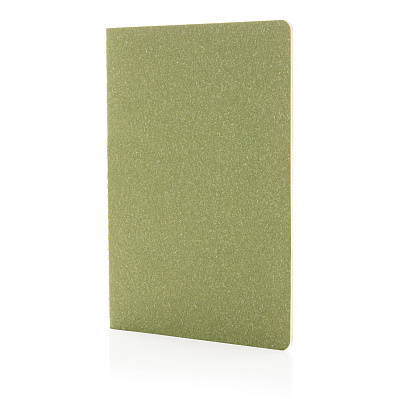 Тонкий блокнот Standard в мягкой обложке, А5 (Зеленый;)