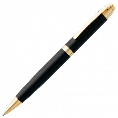 Ручка шариковая Razzo Gold, черная (Черный)
