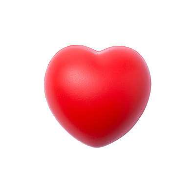 Антистресс Сердце,  красный (Красный)
