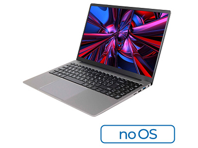 Ноутбук OFFICE HLP, 15,6″, 1920x1080, Intel Core i5 1235U, 8ГБ, 256ГБ, Intel Iris Xe Graphics, без ОС (Серый)