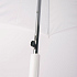 Зонт-трость с пластиковой ручкой, полуавтомат; белый; D=103 см; нейлон - Фото 3