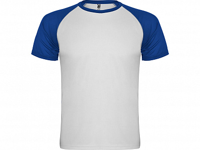 Спортивная футболка Indianapolis мужская (Белый/королевский синий)