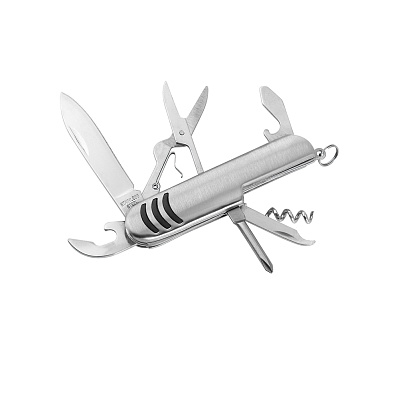 Нож многофункциональный Дрезден  (Серебристый)