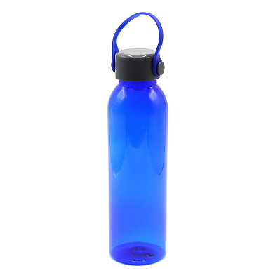 Пластиковая бутылка Chikka, синяя (Синий)