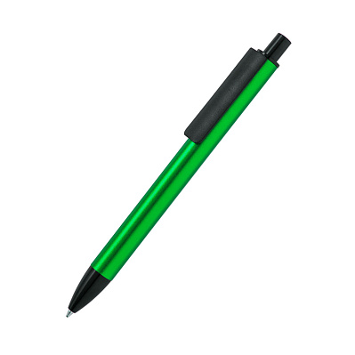 Ручка металлическая Buller, зеленая (Зеленый)
