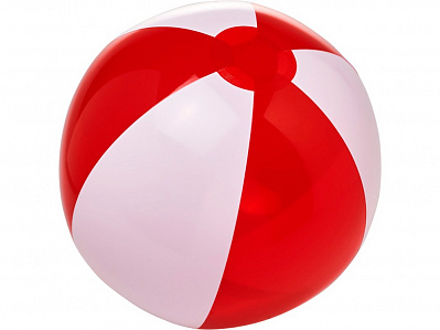 Пляжный мяч Bondi (Белый/красный)