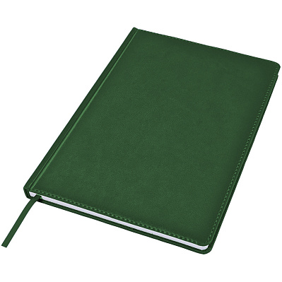 Ежедневник недатированный BLISS, формат А4, в линейку (Темно-зеленый)
