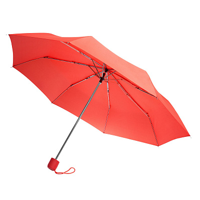 Зонт складной Lid,  красный цвет (Красный)