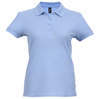 Рубашка поло женская Passion 170, голубая (Голубой)