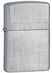 Зажигалка ZIPPO Classic с покрытием Brushed Chrome, латунь/сталь, серебристая, 38x13x57 мм (Серебристый)