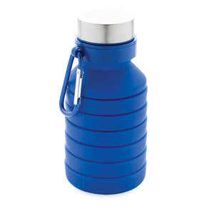 Герметичная складная силиконовая бутылка (Синий;)