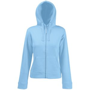 Толстовка женская "Lady-Fit Hooded Sweat Jacket" (Голубой)