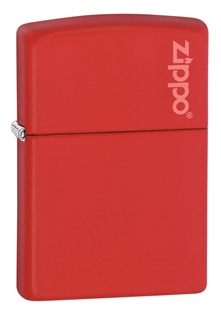 Зажигалка ZIPPO Classic с покрытием Red Matte, латунь/сталь, красная, матовая, 38x13x57 мм (Красный)