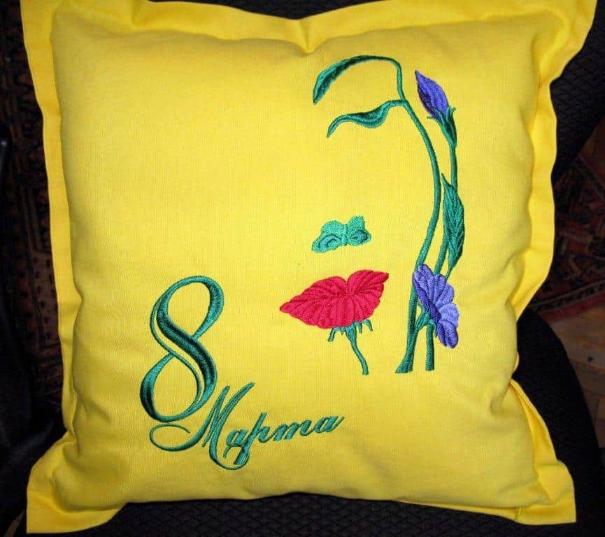 машинная вышивка спб