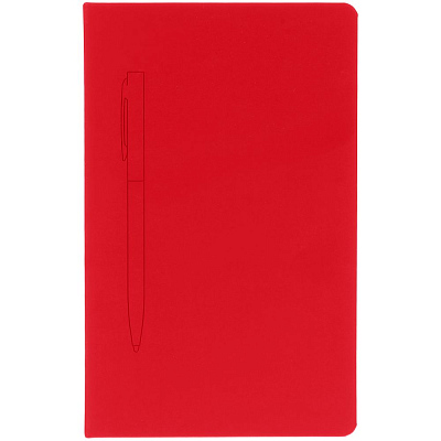 Ежедневник Magnet Shall, недатированный, красный