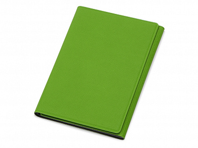 Обложка на магнитах для автодокументов и паспорта Favor (Зеленое яблоко/серый)