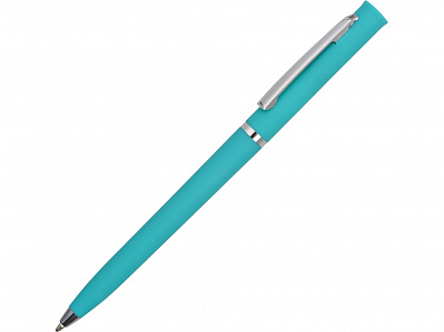 Ручка пластиковая шариковая Navi soft-touch (Голубой)