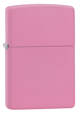 Зажигалка ZIPPO Classic с покрытием Pink Matte, латунь/сталь, розовая, матовая, 38x13x57 мм (Розовый)