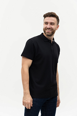 Рубашка поло мужская STAN хлопок/полиэстер 185, 04