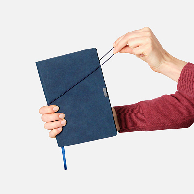 Ежедневник Ин Велюр (In Velour) недатированный, синий