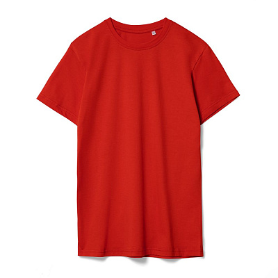 Футболка унисекс T-Bolka 160, черная (Красный)