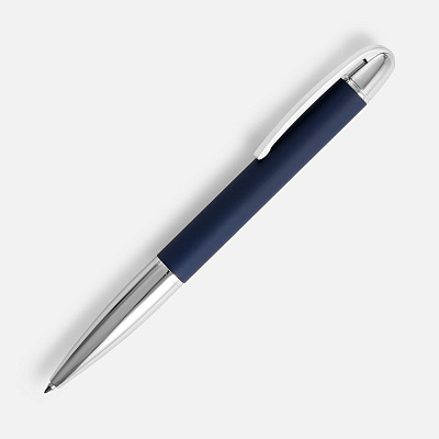 Ручка шариковая Arc Soft Touch, синяя (Синий)