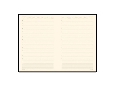 Ежедневник недатированный А5 Monaco