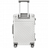 Чемодан Aluminum Frame PC Luggage V1, белый - Фото 4