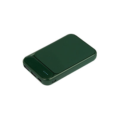 Внешний аккумулятор с подсветкой Старлайт PB (Starlight PB) 5000 mAh  (Зеленый)